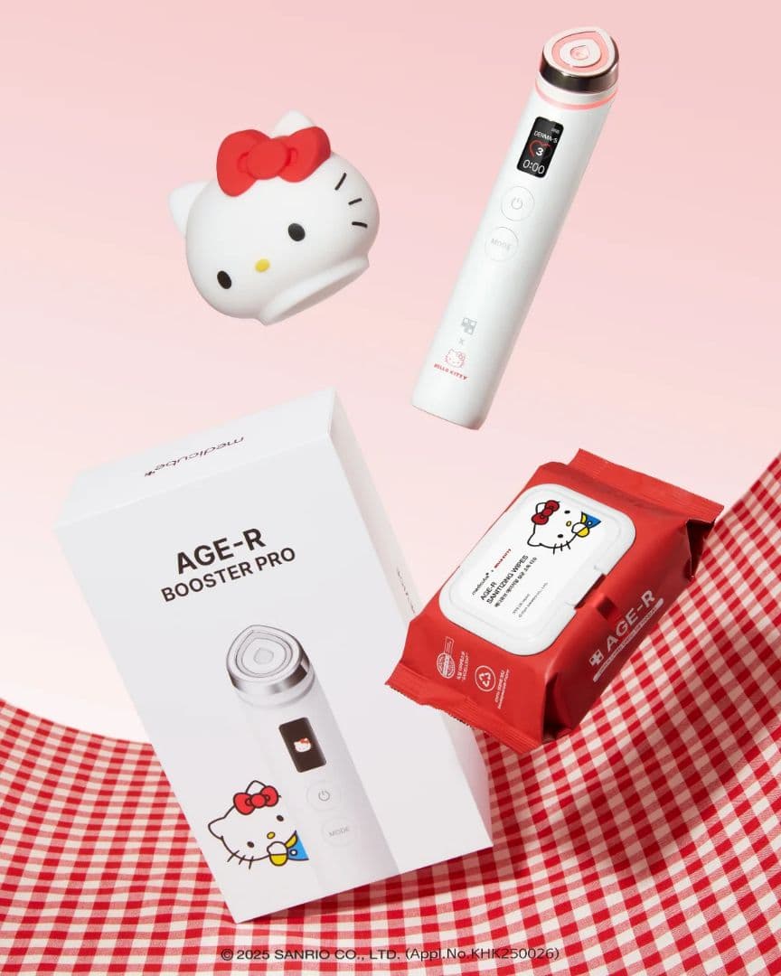 【未使用】BOOSTER PRO ハローキティ×メディキューブ