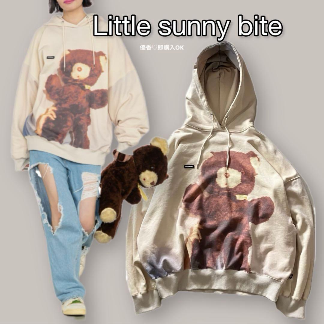 レア美品✨Little sunny bite bear hoodie パーカー