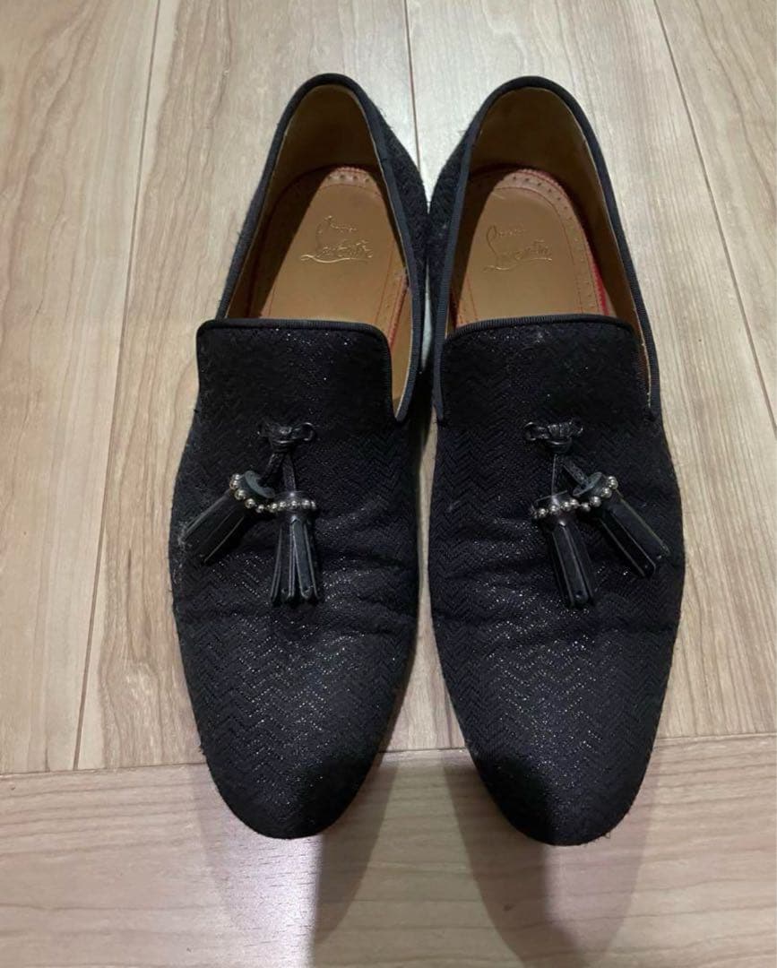 ルブタン ビジネスシューズ ローファー