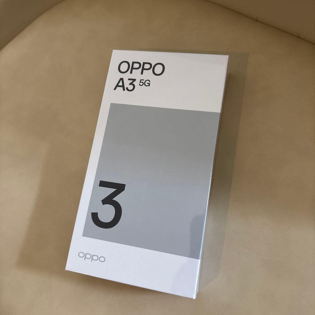 OPPO A3 5G ブラック 本体
