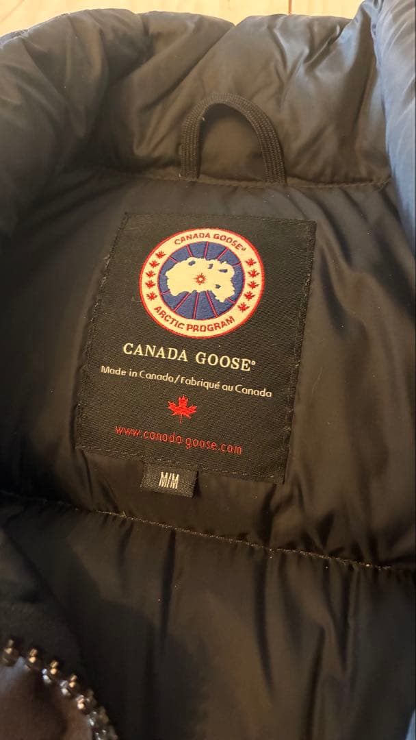 美品！メンズ  ダウンベスト　ネイビー