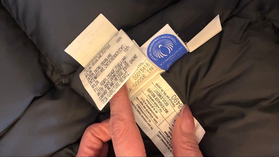 美品！メンズ  ダウンベスト　ネイビー