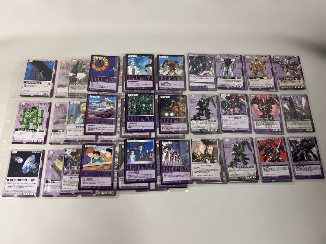 リ*ウ様 ガンダムウォー　2002〜　大量まとめ　コレクション　2500枚以上