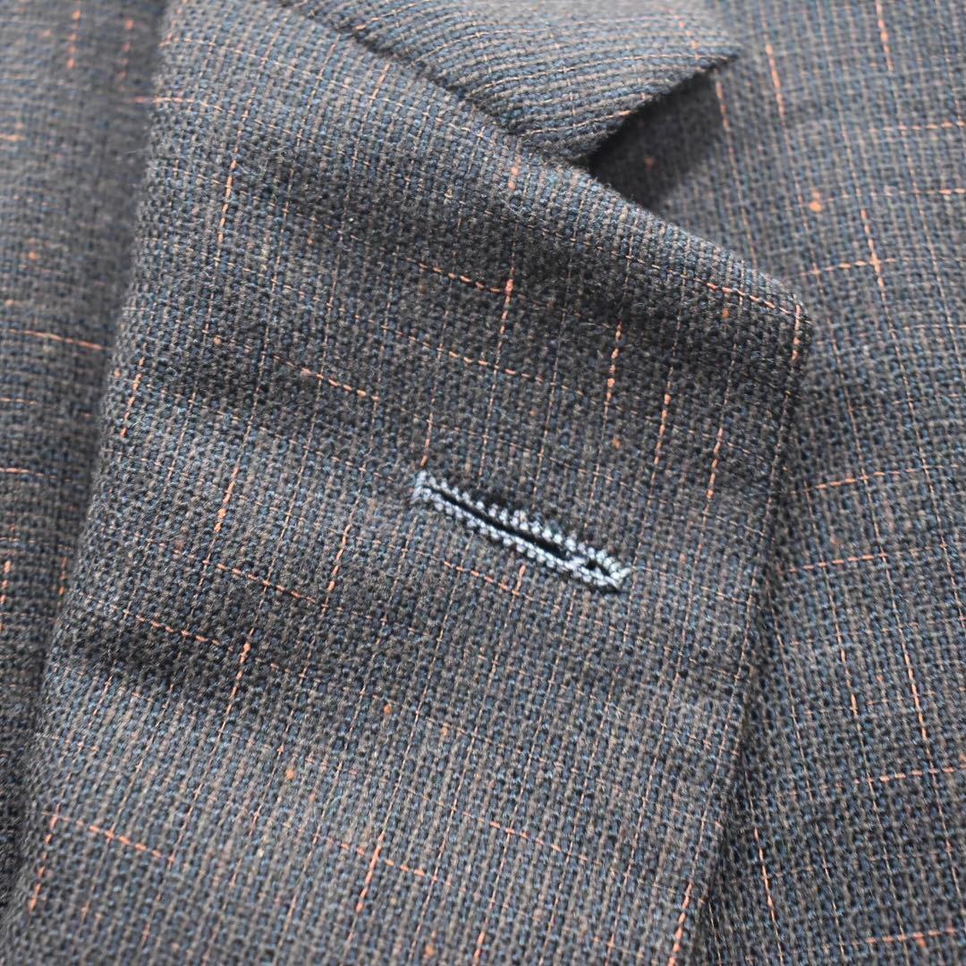 【フォロー割適用】50sバーガンディ ツイードテーラードジャケット ロカビリー