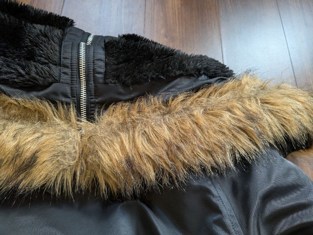 アルファインダストリーズ　N-2B　TIGHT　XL　ブラック