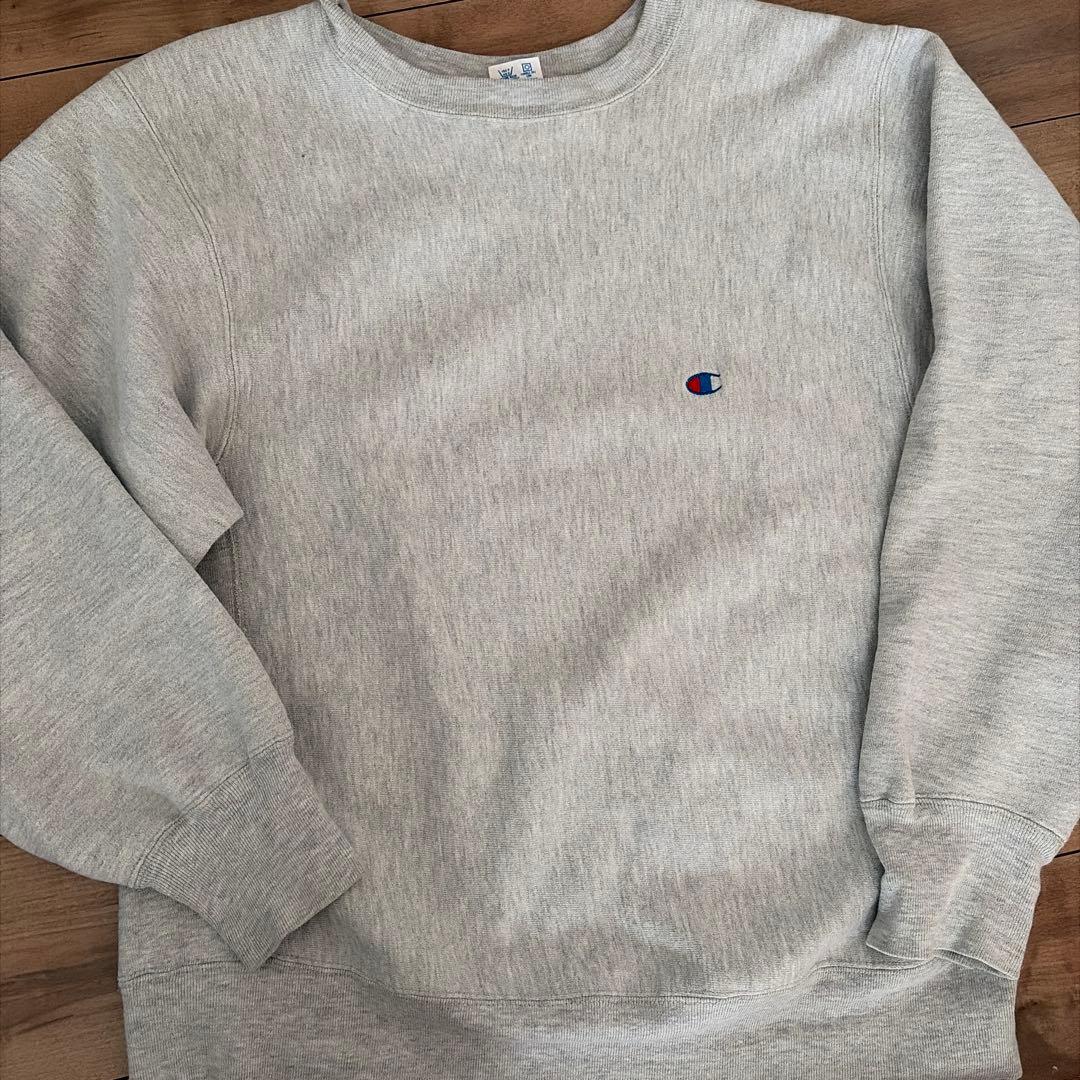 Champion グレー トレーナー トリコタグ　80s