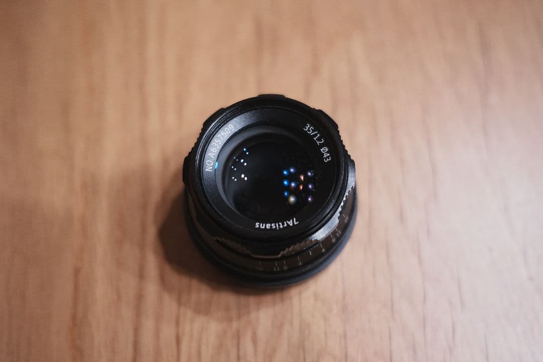 7artisans 35mm F1.2 単焦点レンズ Eマウント sony
