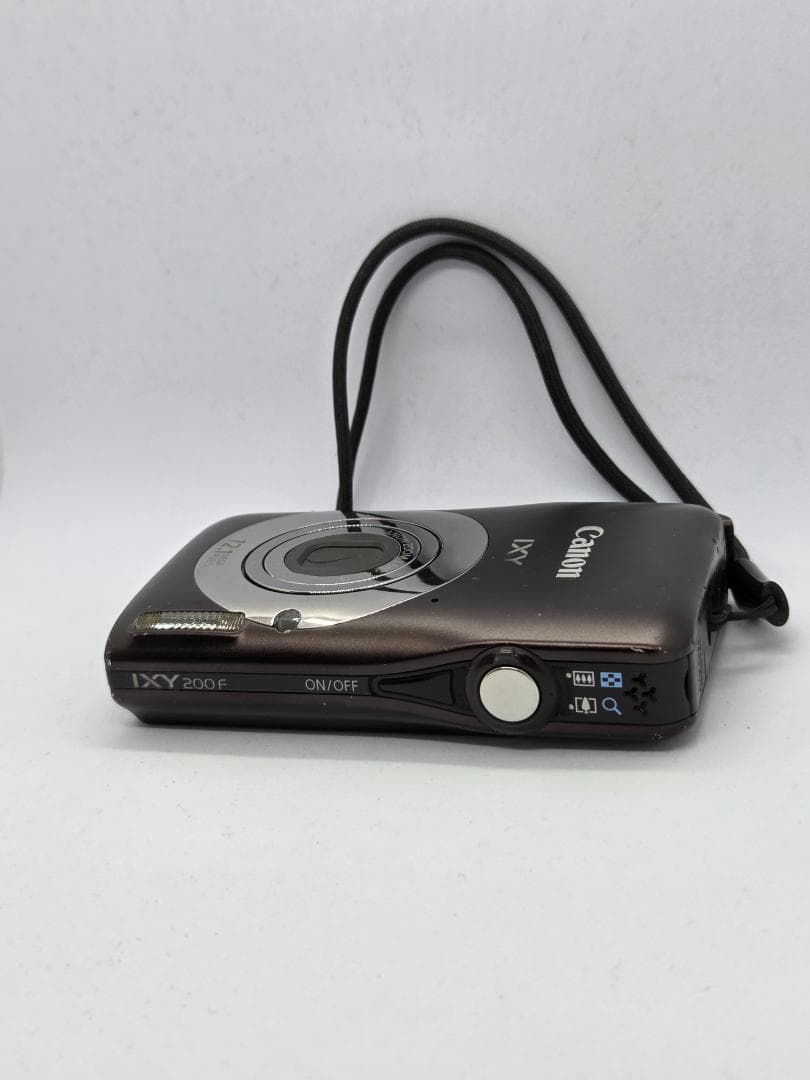 【ジャンク】キャノン Canon IXY 200F ブラウン デジタルカメラ