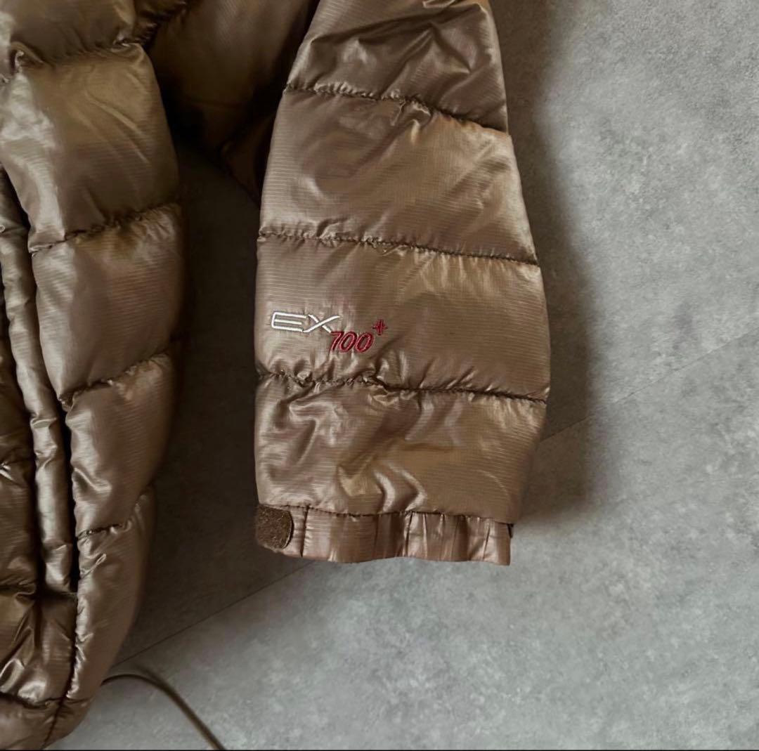 montbell スペリオダウン ブラウン ワインレッド