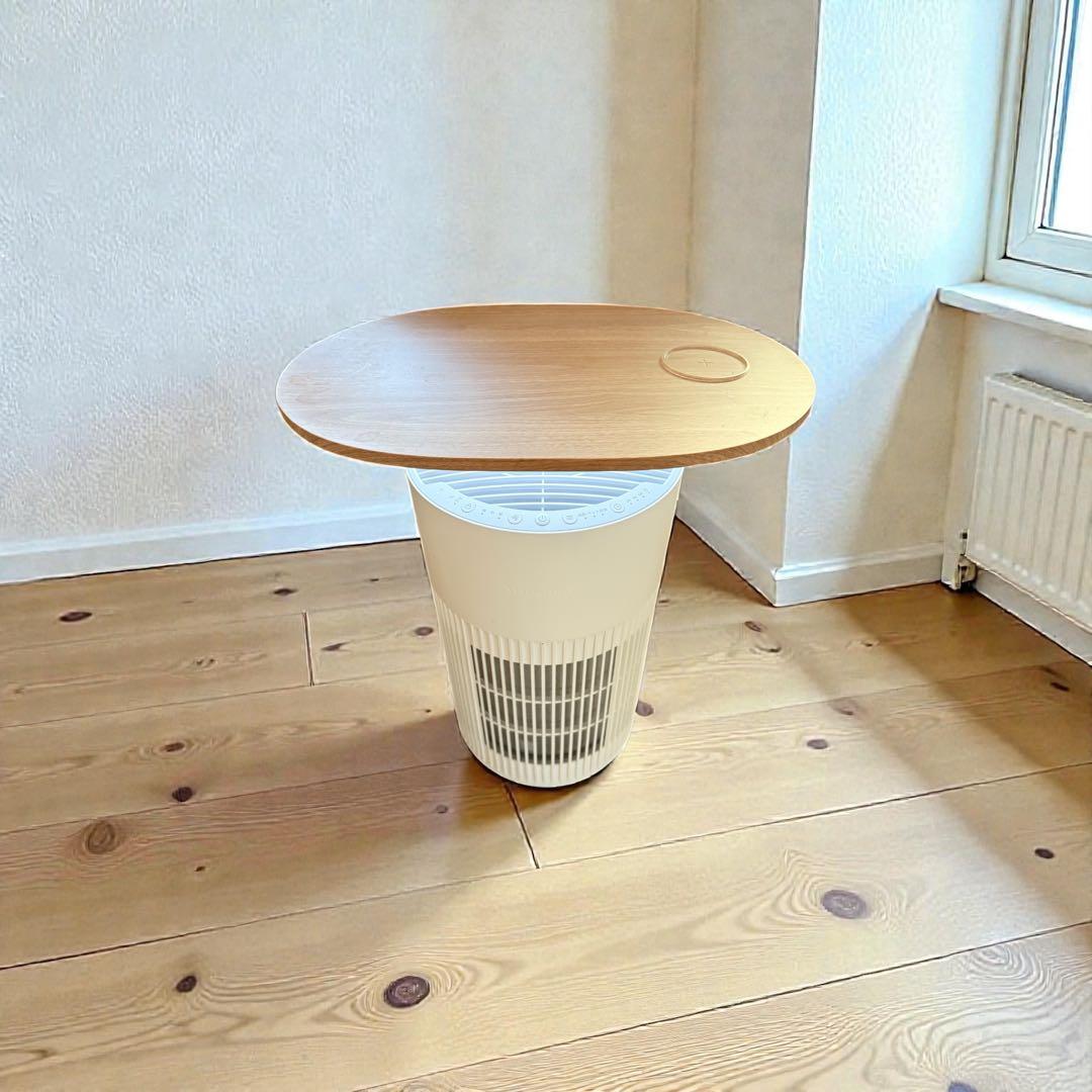 SwitchBot 空気清浄機 ウッド調テーブルトップ付き