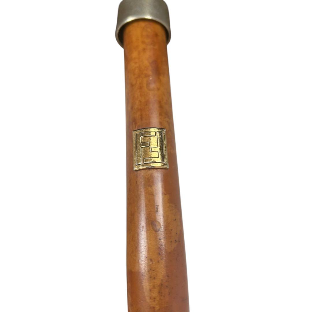 ✨超希少極美品✨ 廃盤品 フェンディ ズッカ FF柄 FFロゴ ゴールド 長傘