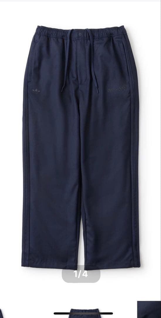 everyone adidas TRACK PANT ネイビー　Lサイズ