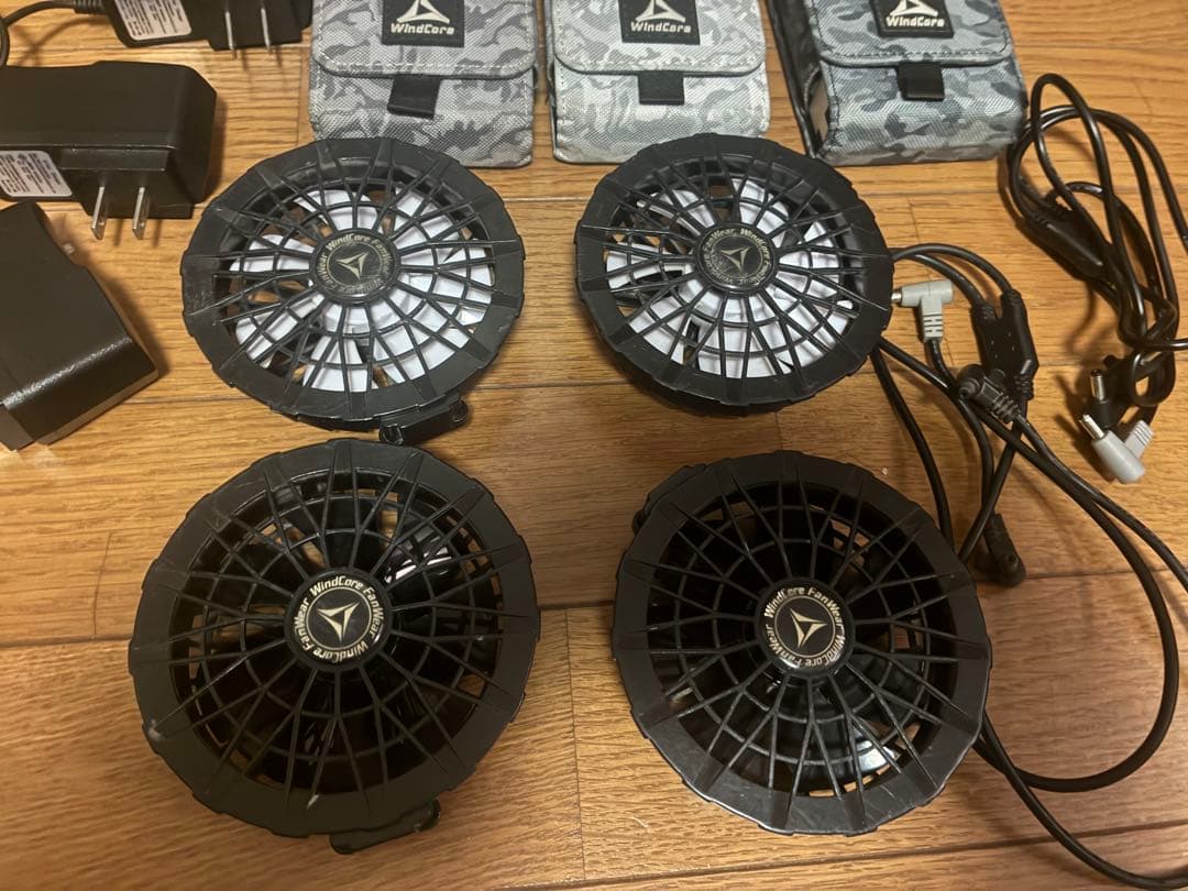 WindCore バッテリー　workman 冷却ファンセット一式