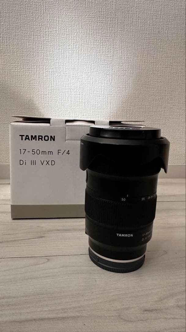 【最終値下げ】タムロン 17-50mm F/4 Di III VXD ソニーE用
