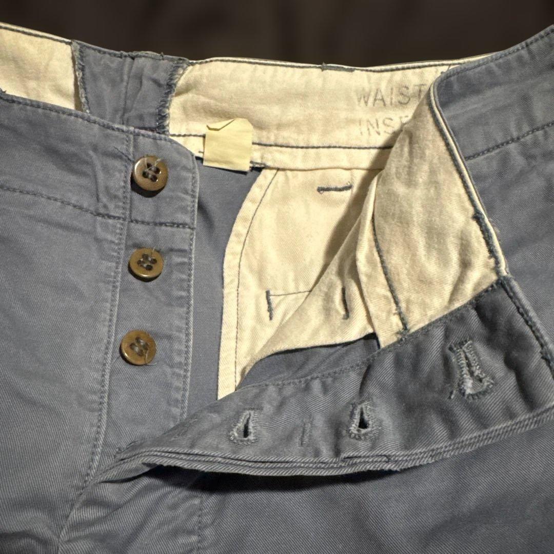 ⚪️亀吉さま専用⚪️RRL チノパン　ブルーグレーとボルドー２本