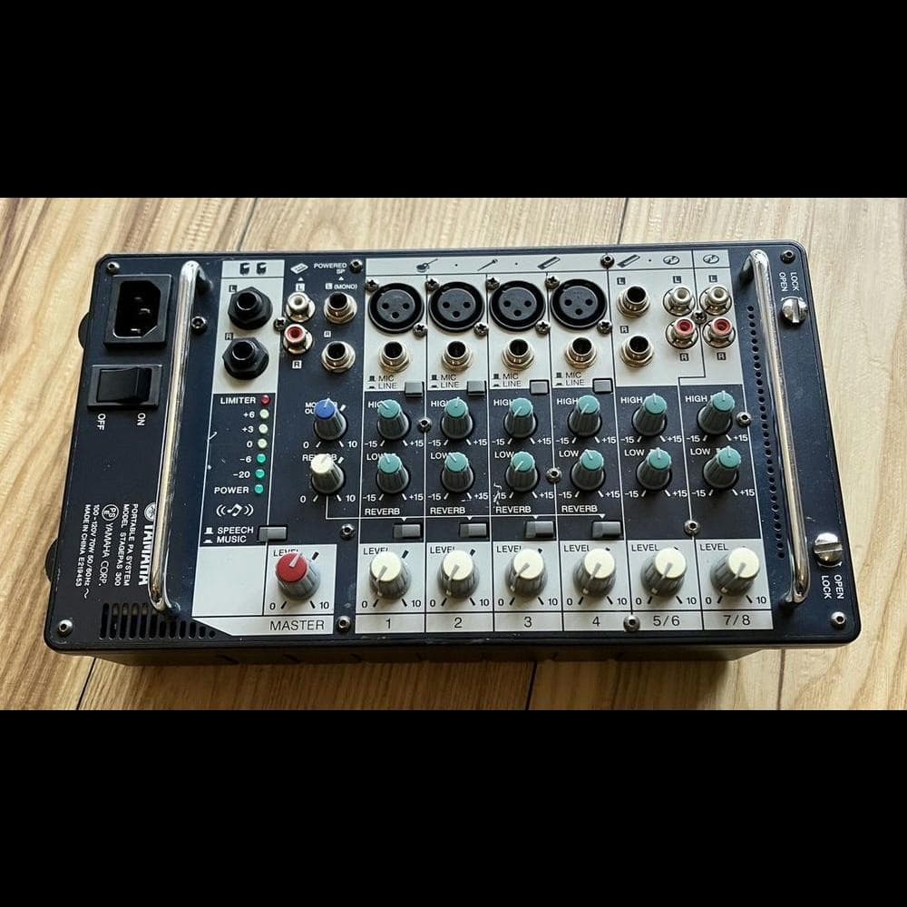 YAMAHA ステージパス STAGEPAS 300 パワードミキサー ケース付