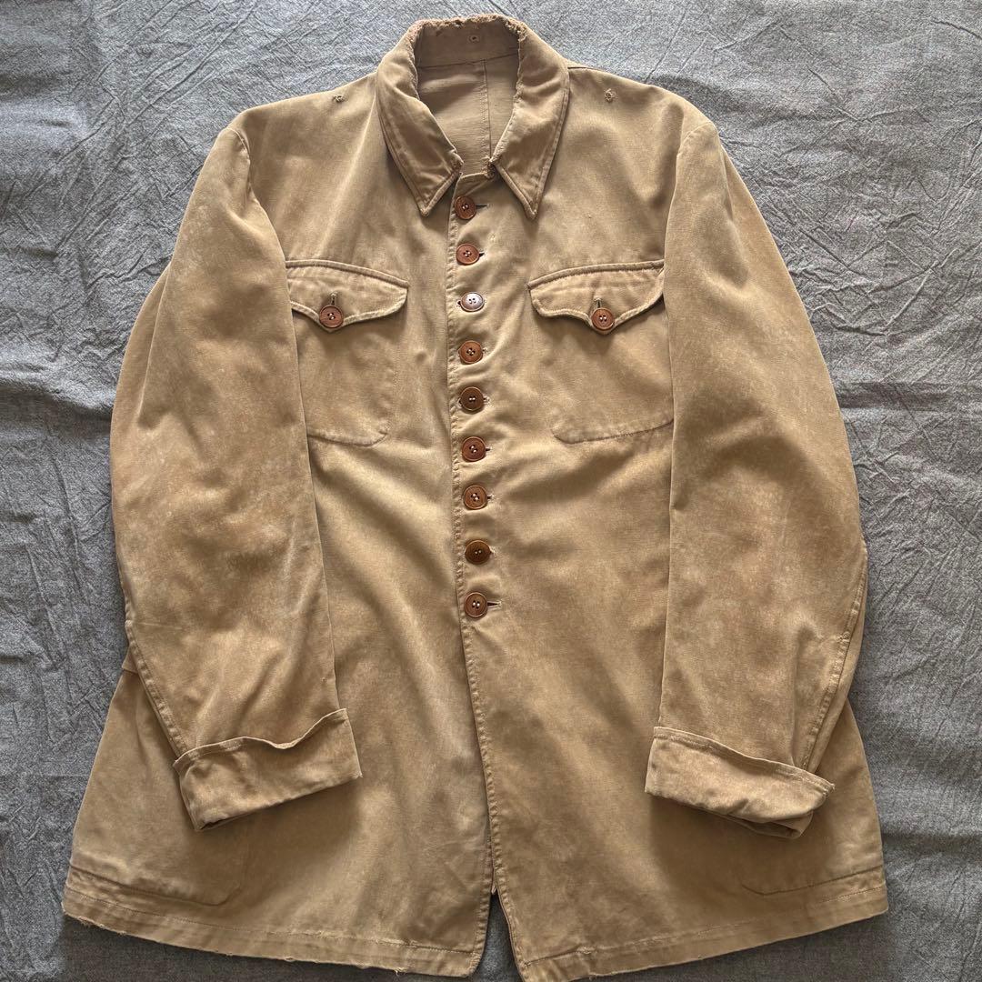 30～40s フランス軍 コロニアルオフィサージャケット フレンチミリタリー