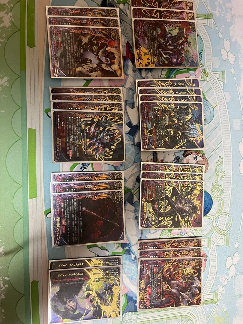 バディファイト 悪魔竜 デッキ+パーツ