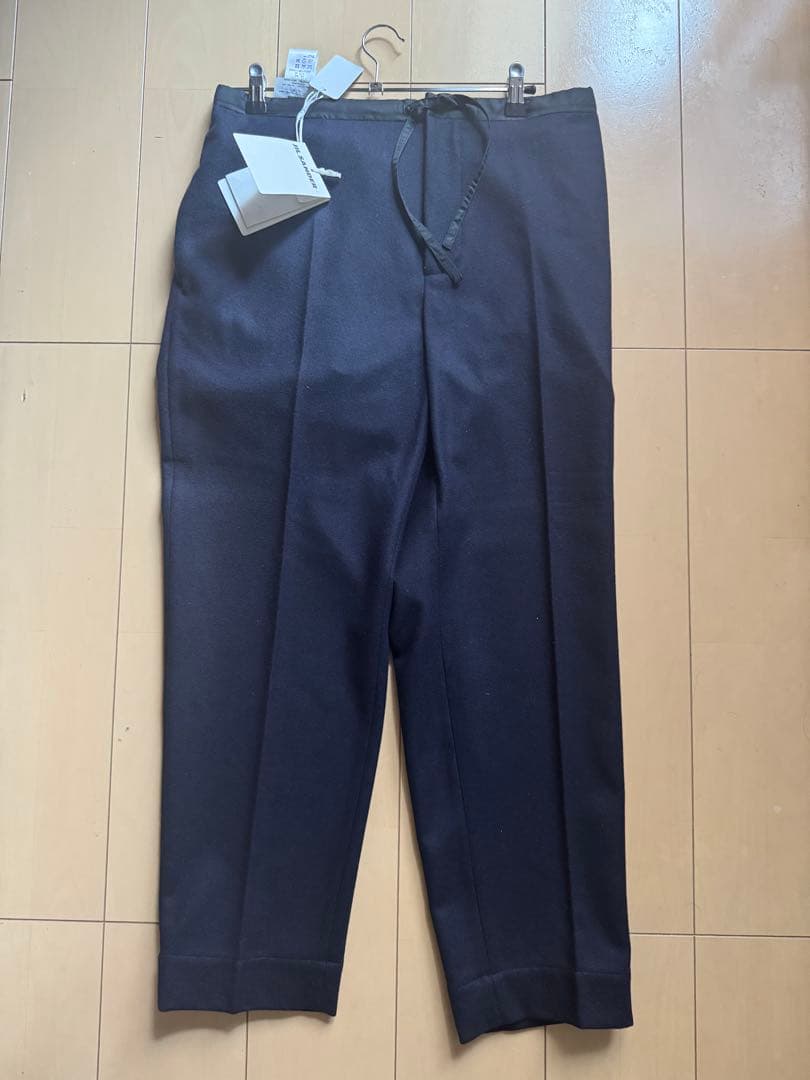 JIL SANDER WOOL TROUSERS イージーパンツ 新品未使用