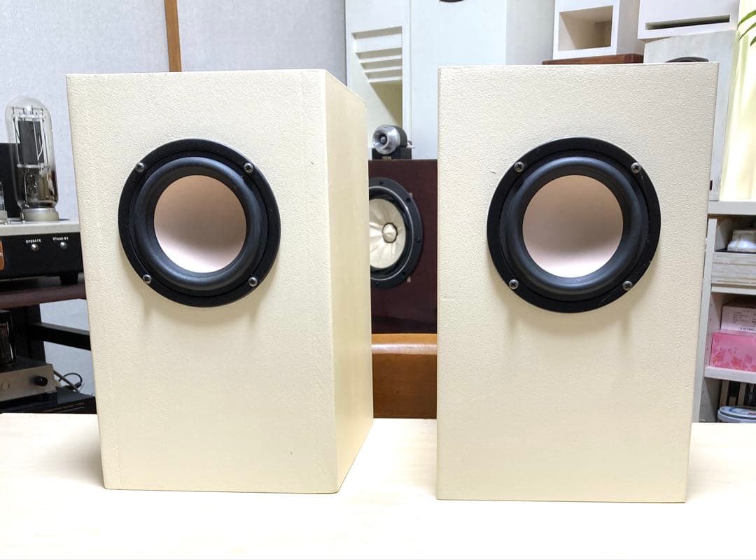 長岡鉄男氏設計　BS-3準拠 自作　バスレフスピーカー