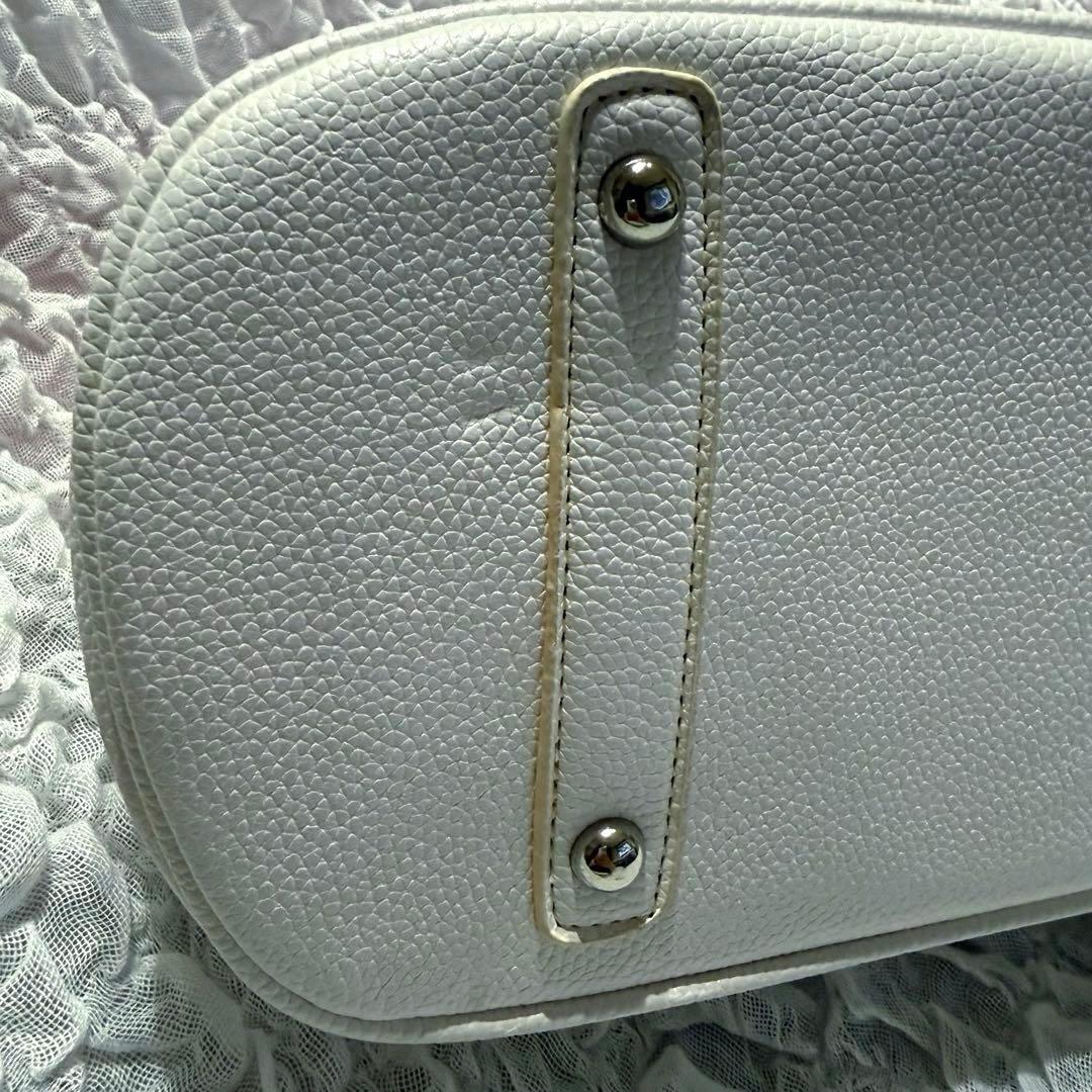 【タグ付き未使用品】 ゲルニカ ペイントハンドバッグ ホワイト シンプソンズ