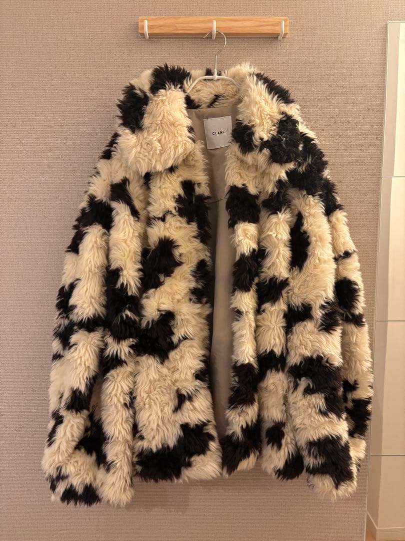 【CLANE】cow boa blouson