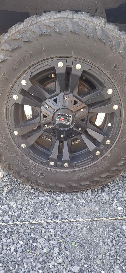 KMC XD822 18インチ 6穴 PCD139.7 GEOLANDARセット