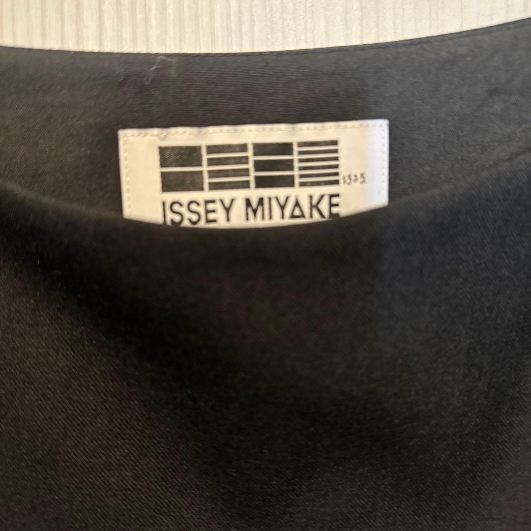 イッセイミヤケ　ワンピース　ネイビー✖️ブラック　size 3