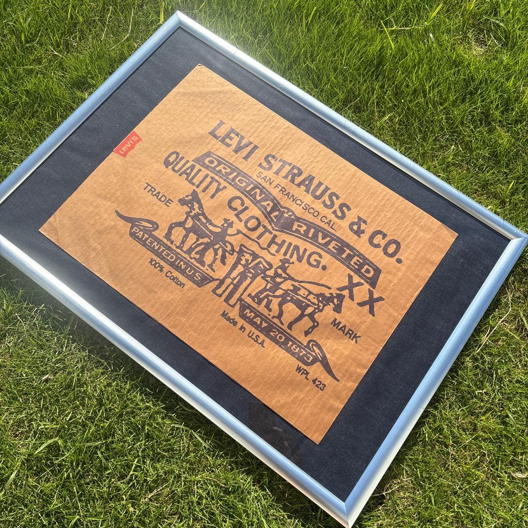 Levi’s 80-90s advertising poster