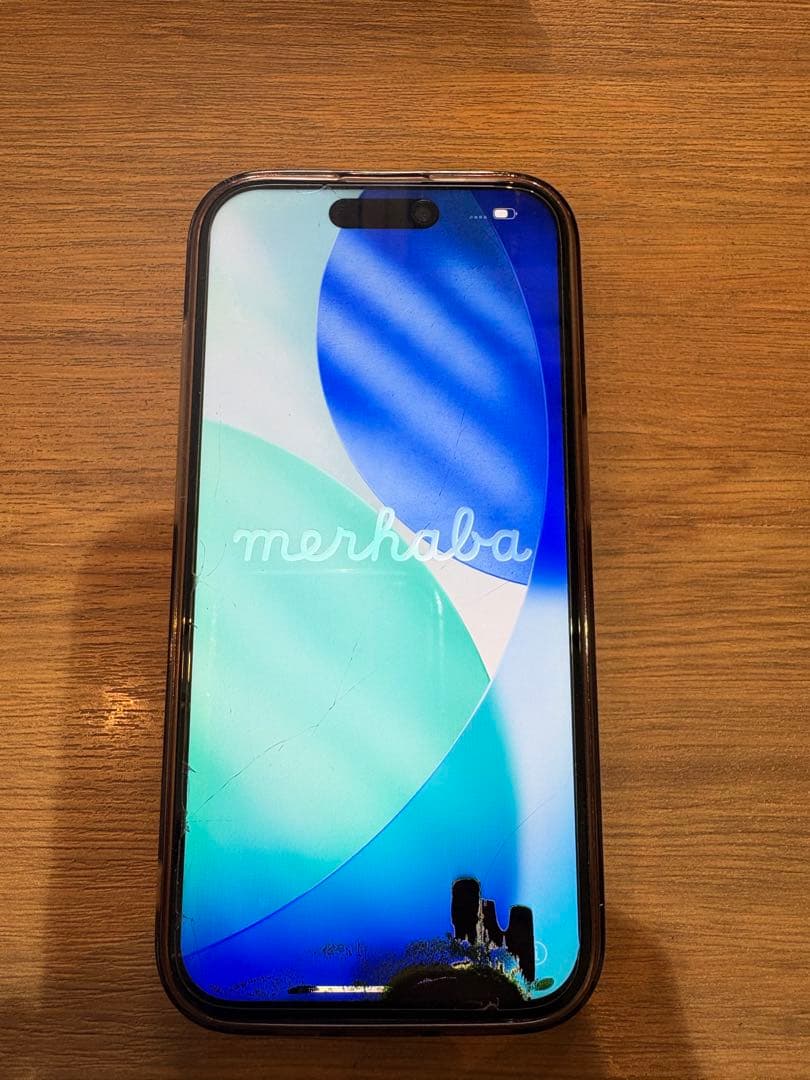 iPhone15pro 256GB ナチュラルチタニウム　ジャンク品