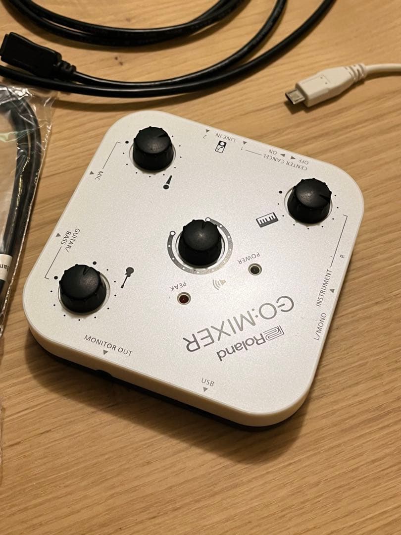 Roland GO:MIXER スマートフォン向け オーディオインターフェイス