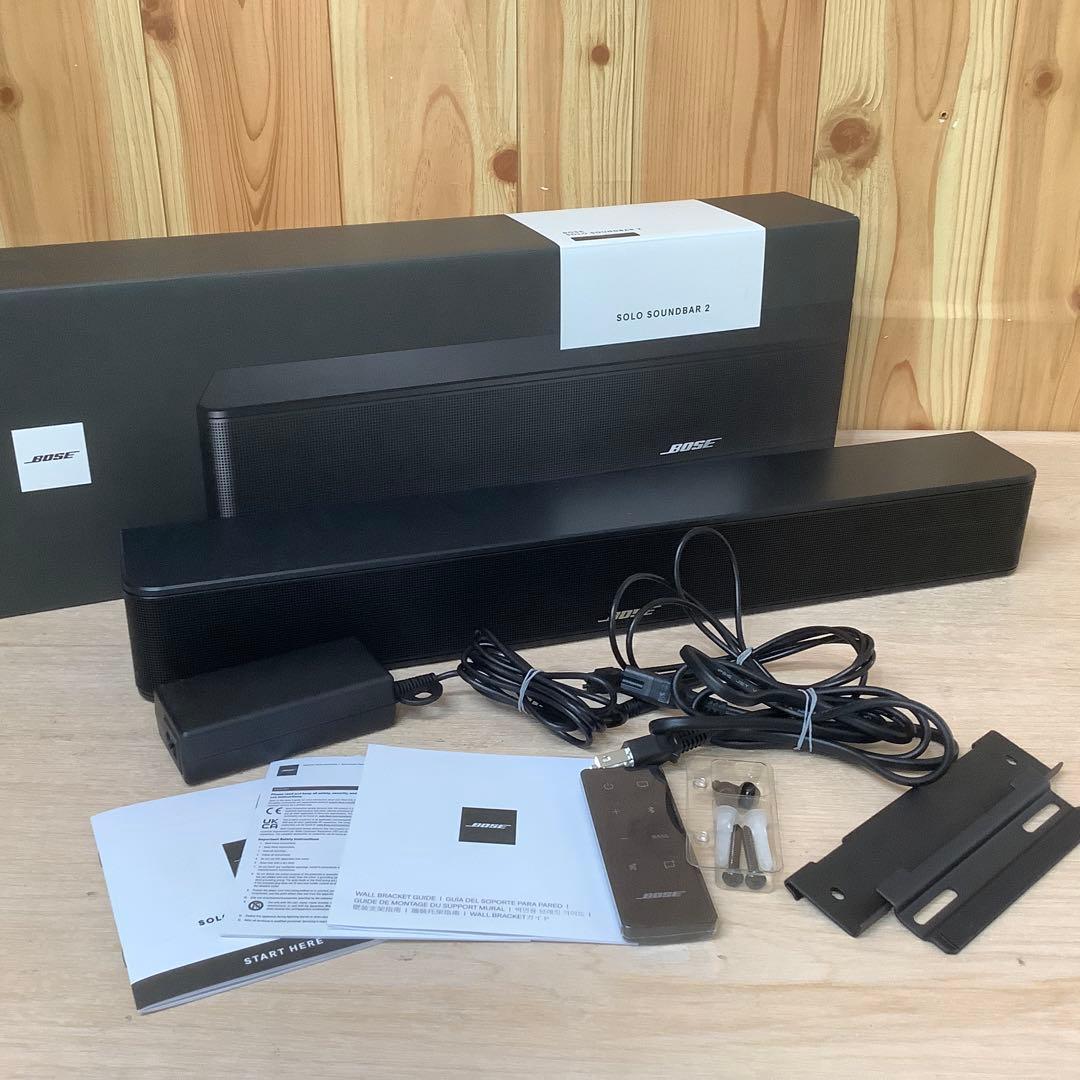 BOSE ボーズ Solo Soundbar II サウンドバー 黒　※437