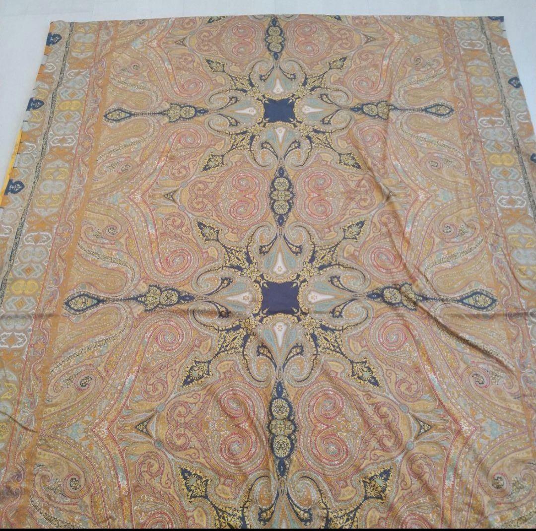 【エトロ】ペイズリー柄掛け布団カバー