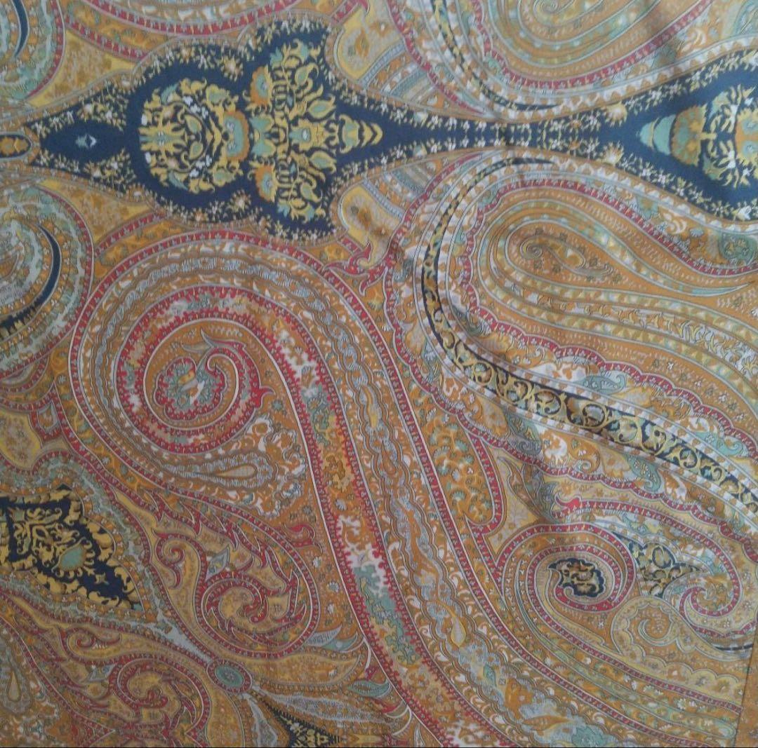 【エトロ】ペイズリー柄掛け布団カバー