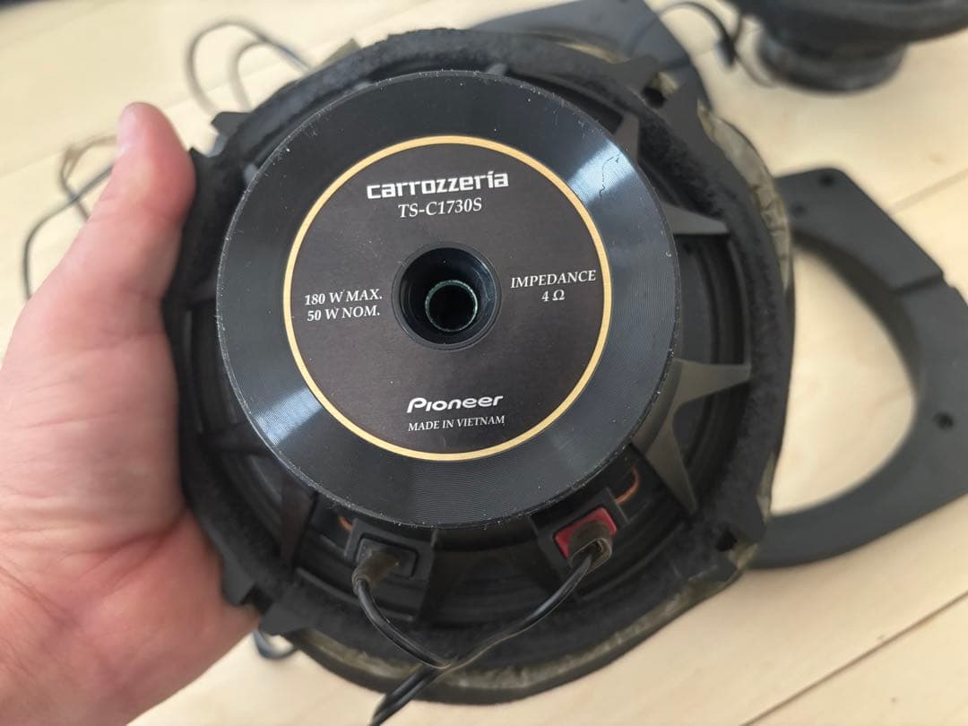 パイオニア　17cmセパレート2ウェイスピーカーTS-C1730S ハイエース