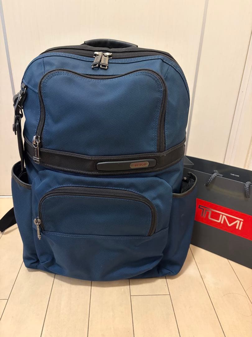 TUMI トゥミ　バックパック 263162 BTD4 人気のネイビー