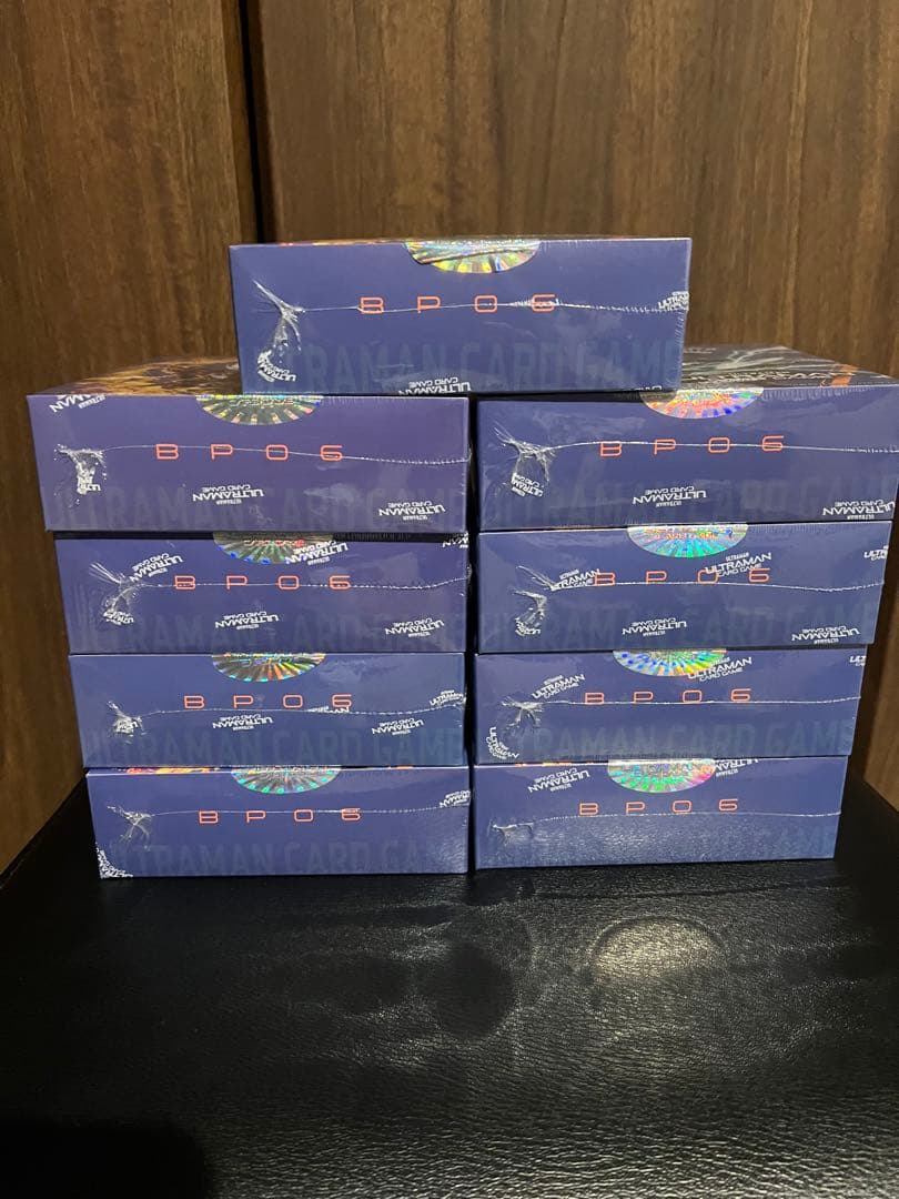 新品未開封 ウルトラマンカードゲーム 轟刃と機甲の盟友 BP06 9ボックス