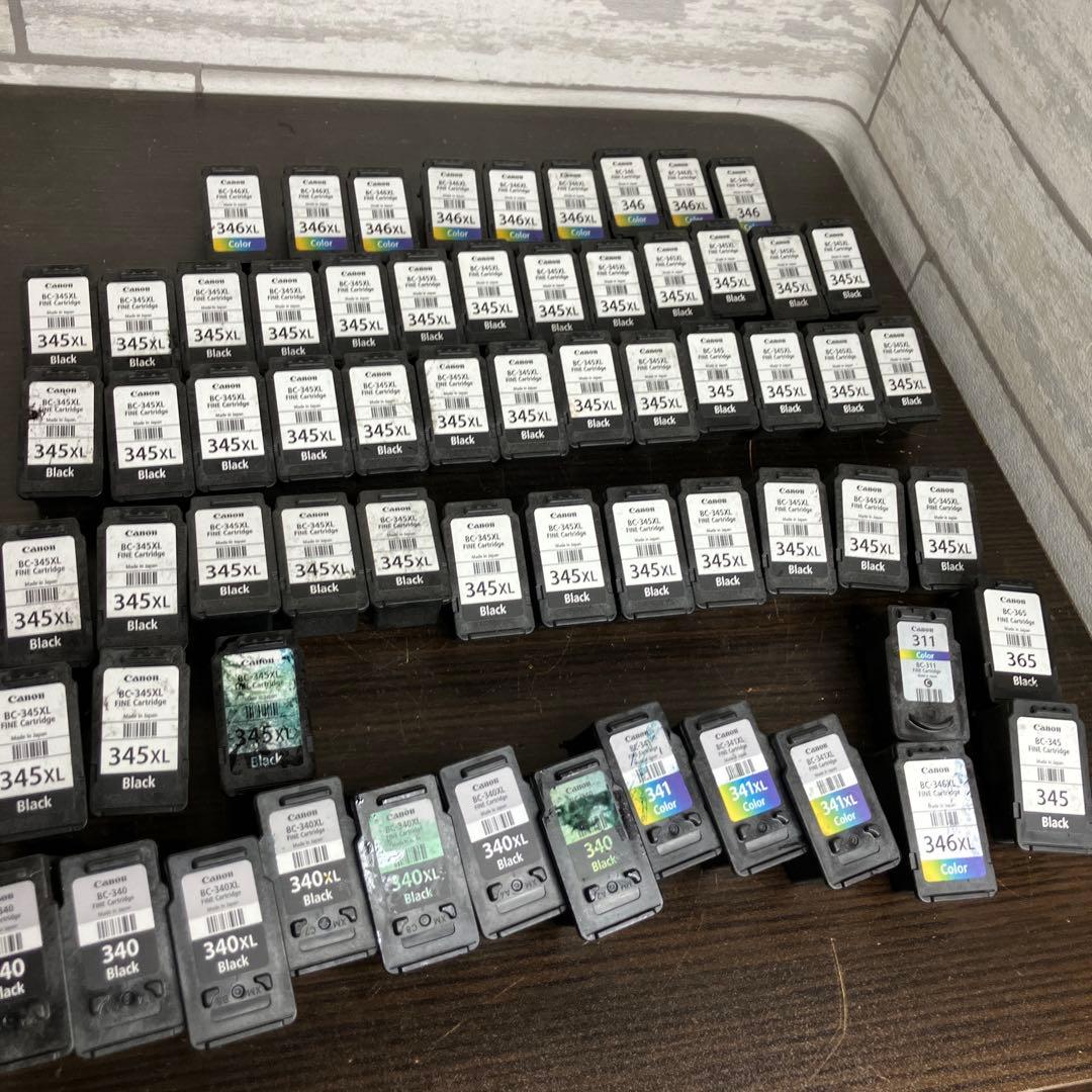 Canon 純正　インクカートリッジ 使用済み　64個セット