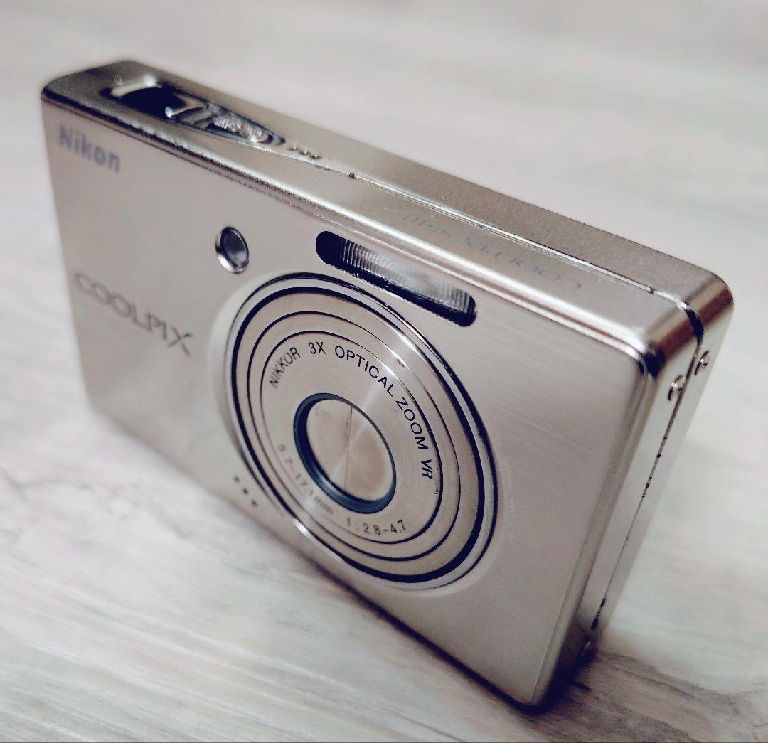 純正ケース Nikon ニコン COOLPIX クールピクス S510シルバー