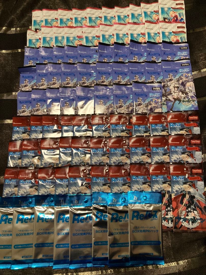 Reバース　ブースターパック　リコリス・リコイル　アズールレーン　まとめ　特典付