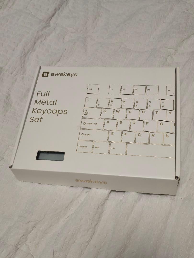 日本未発売色　awekeys フルメタルキーキャップセット