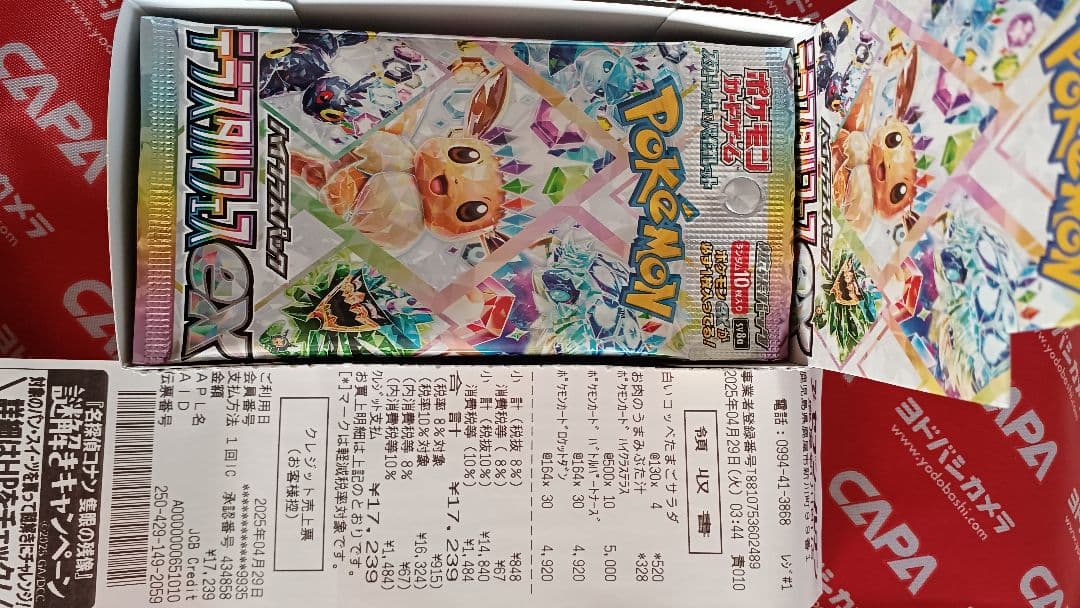 ★ ポケモンカード テラスタルフェス 店頭展示品 +1 梱包済み(*´-`)