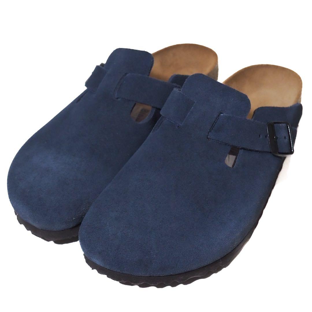 ビルケンシュトック　ボストン　ネイビー　40 レギュラー幅 26cm