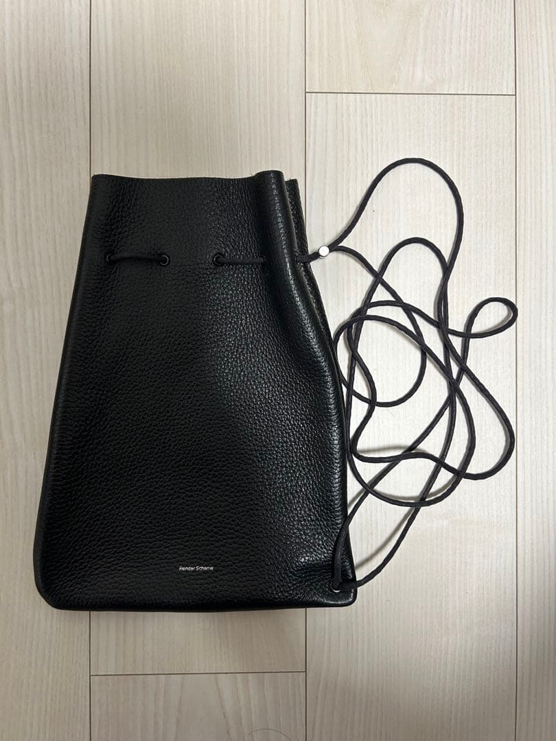 Hender scheme zacc black 数回使用極美品　ナップザック