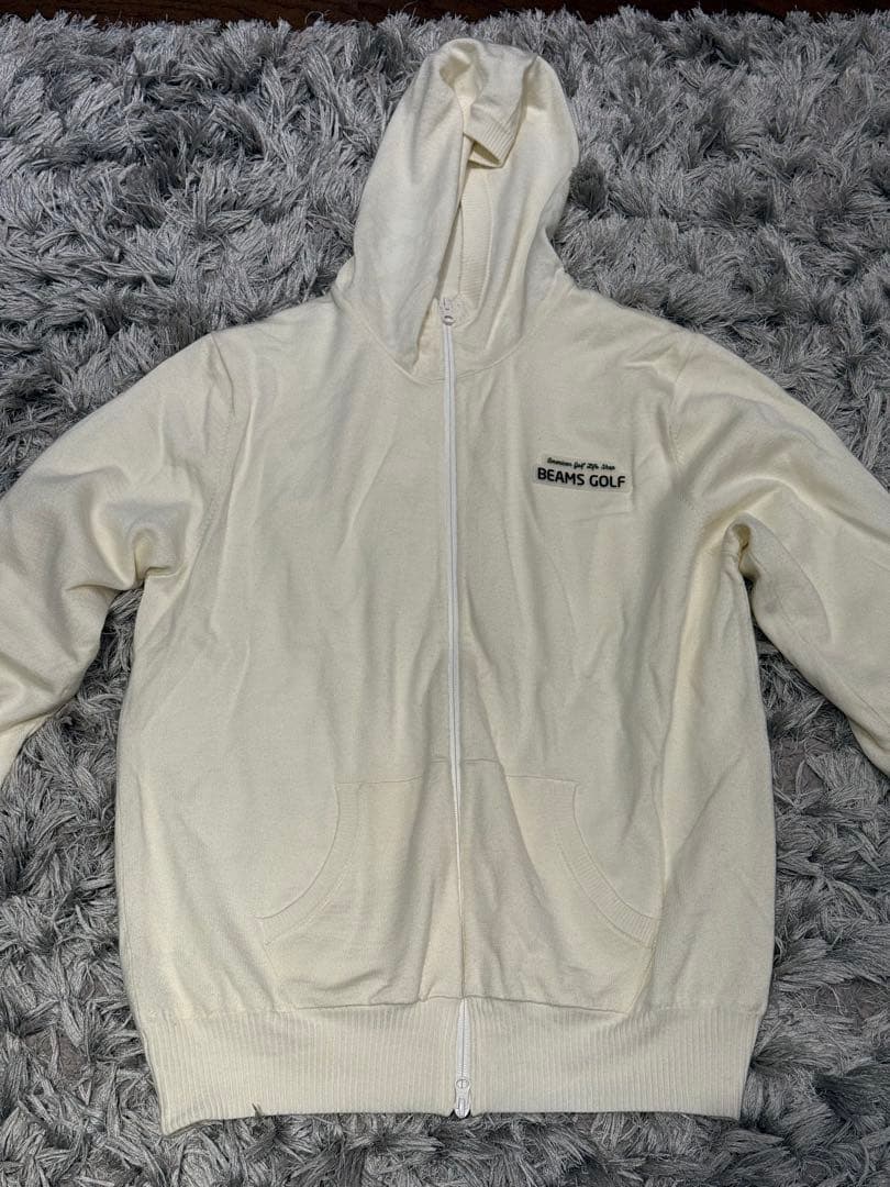 BEAMS GOLF 裏地付き防風ニットパーカー ビームスゴルフ