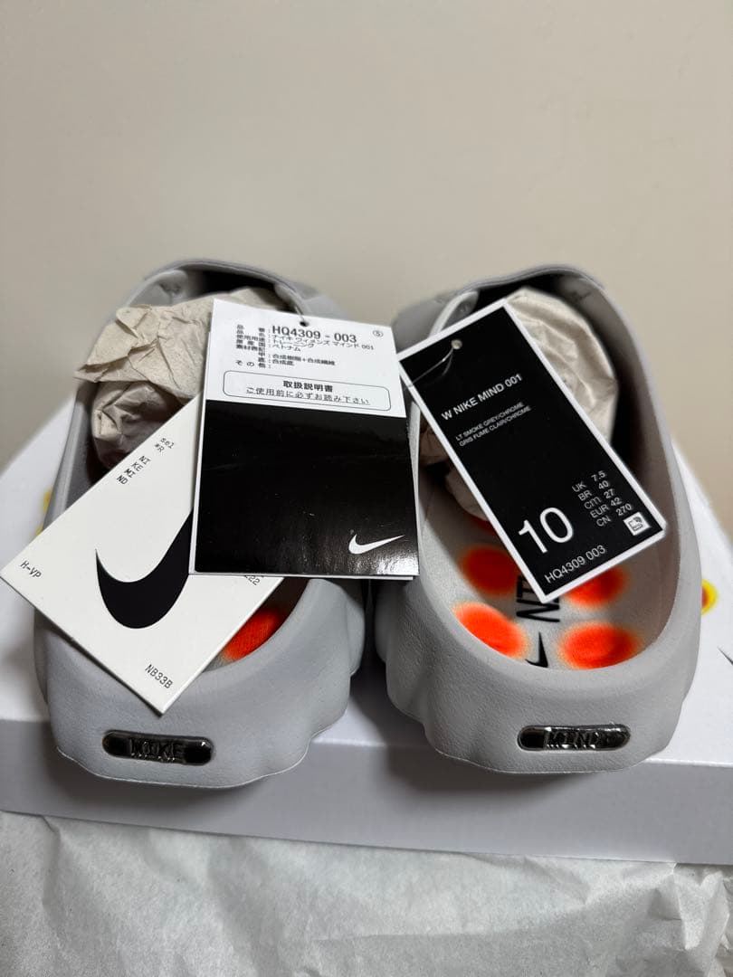 Nike プレゲーム　マインド001 グレー サンダル