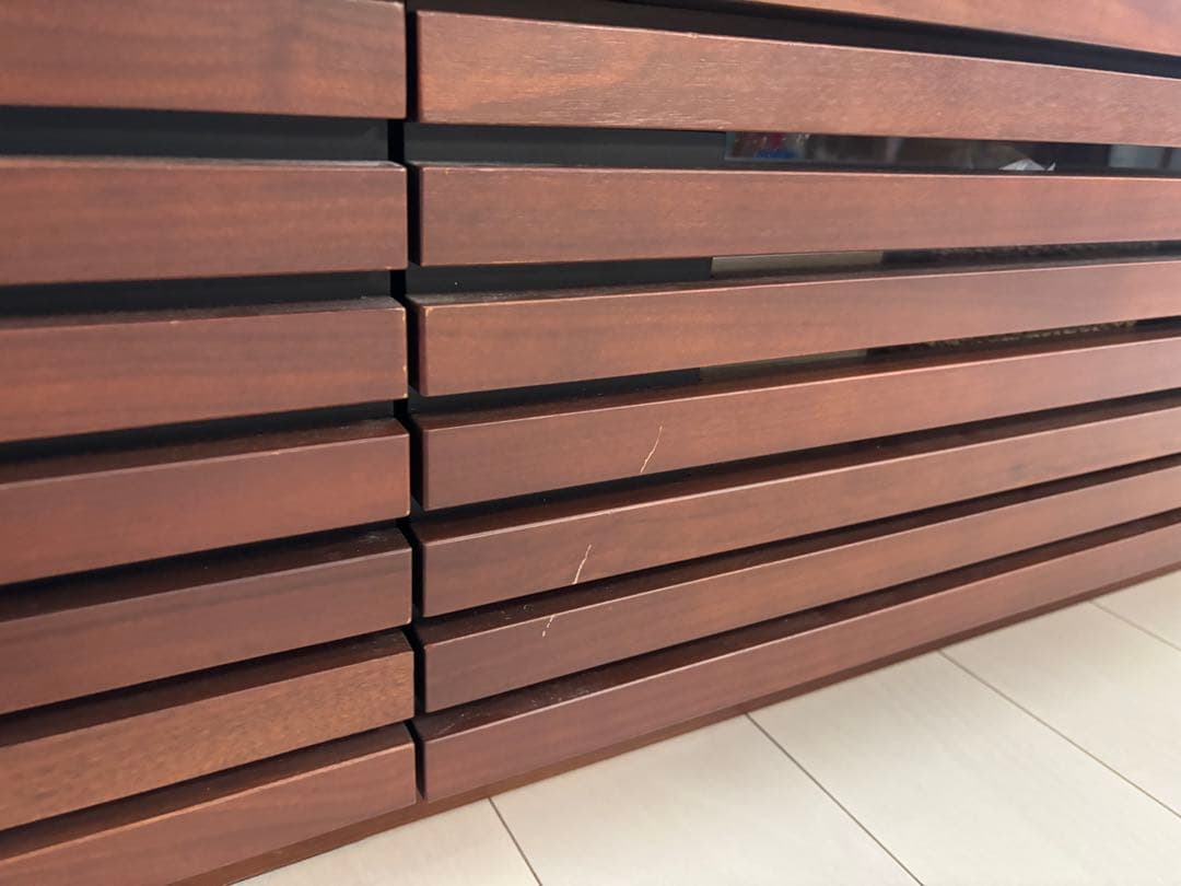 【最終値下げ〜11月26日(水)で終了】テレビボード 210cm／ウォールナット