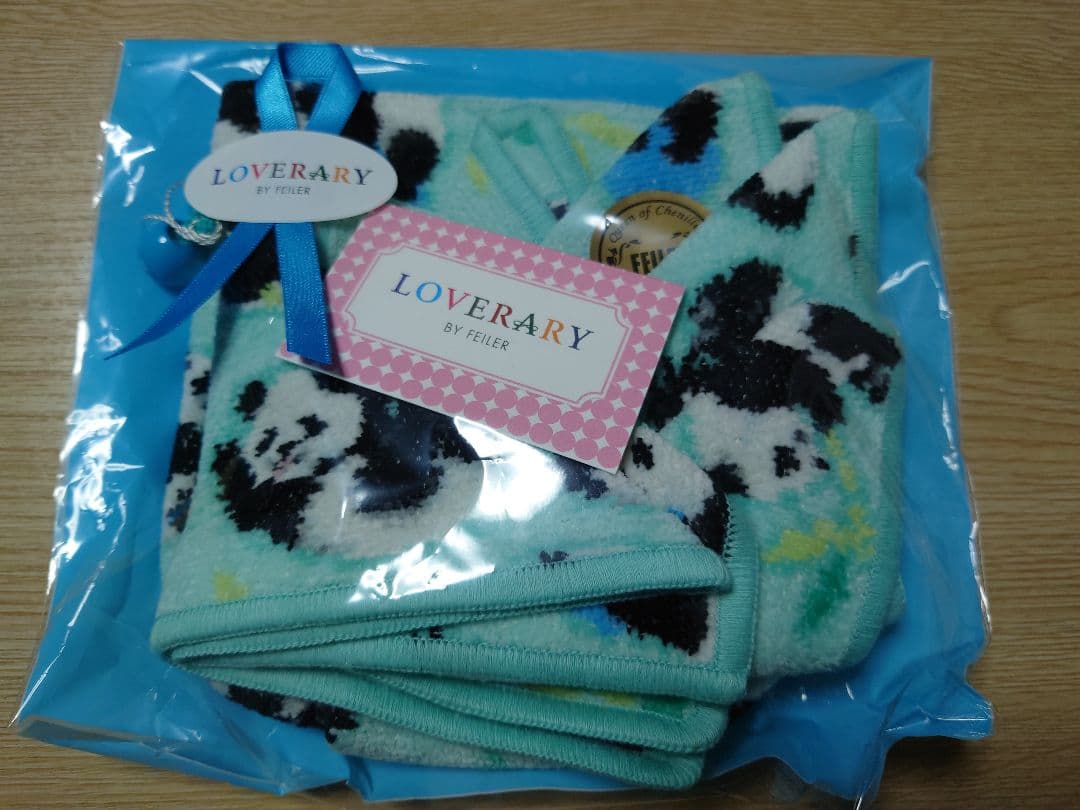 loverary by feiler パンダ 巾着&ハンカチセット