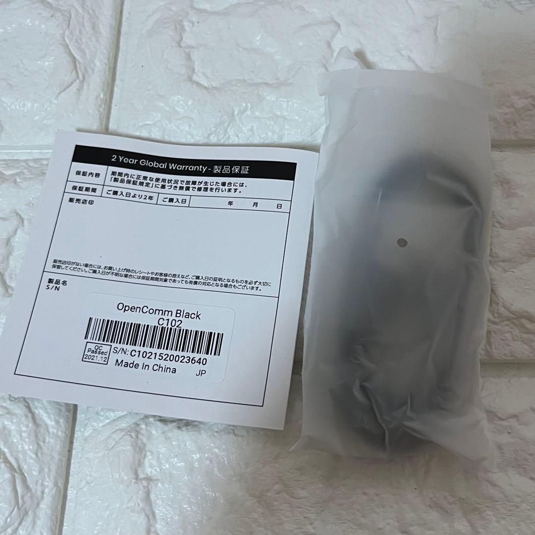 【新品級】Shokz 骨伝導ヘッドセット AFT-EP-000028