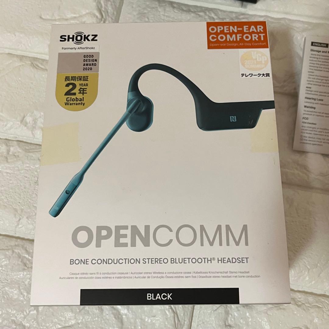 【新品級】Shokz 骨伝導ヘッドセット AFT-EP-000028